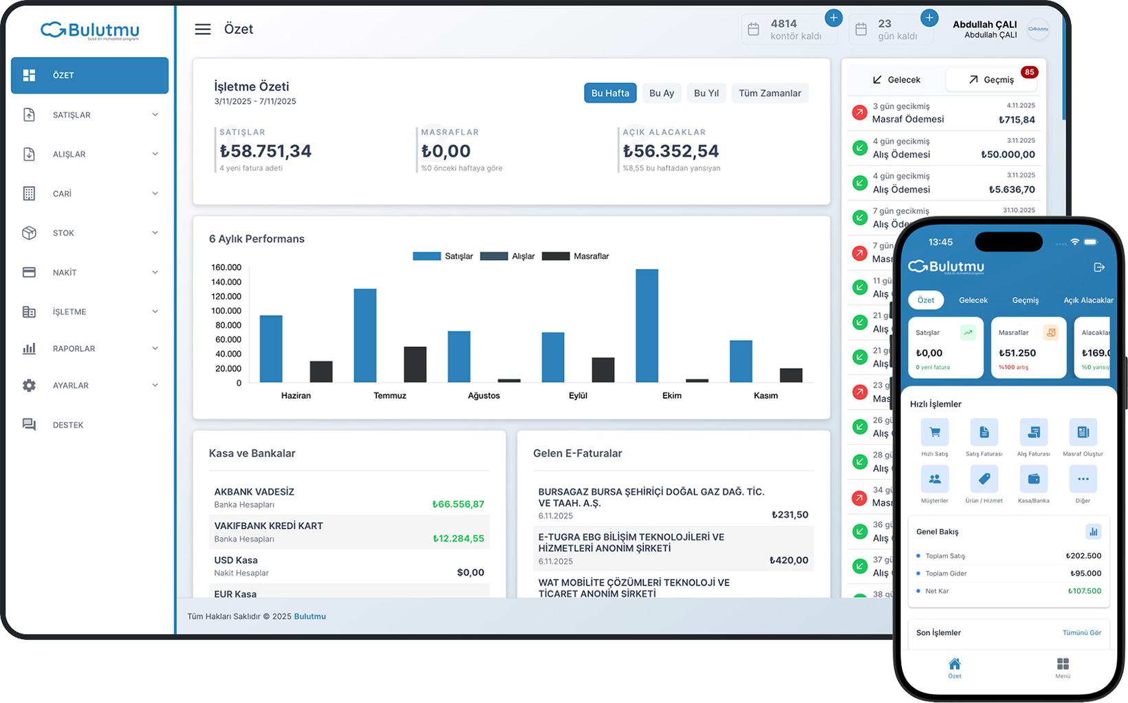 Bulutmu’dan Hediye 500 E-fatura kampanyası